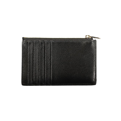 Black Leather Women Wallet