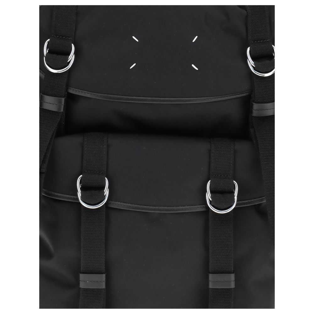 Black Polyamide Backpack