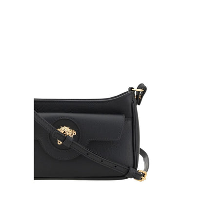 Black Calf Leather Bos Taurus Shoulder Bag