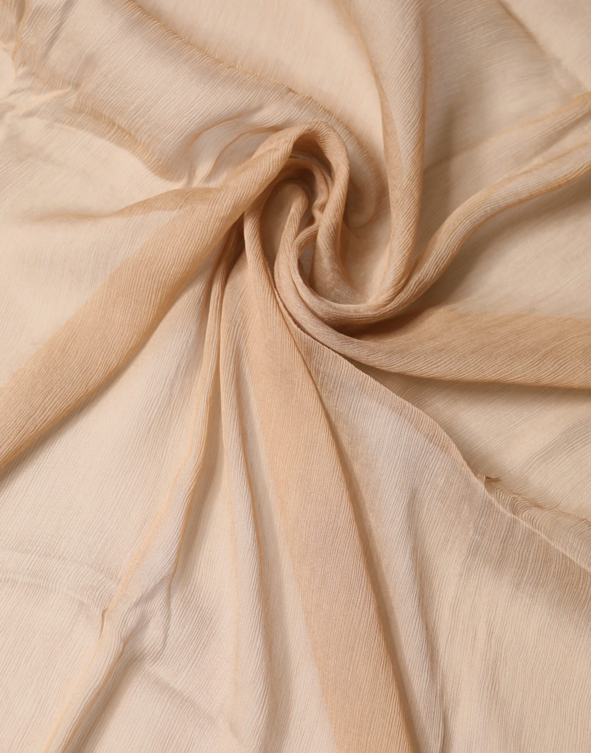 Brown Silk Stole Neck Wrap Shawl Men Scarf