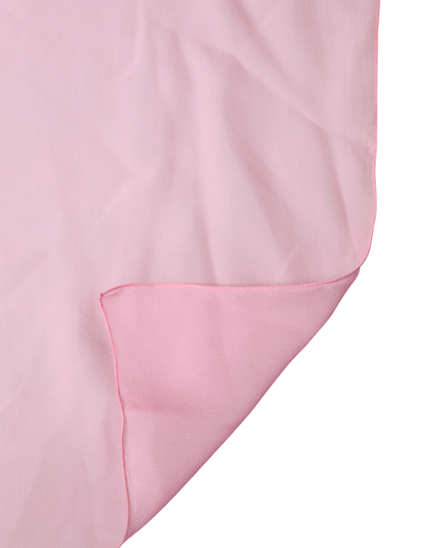 Pink Silk Sash Neck Wrap Shawl Men Scarf