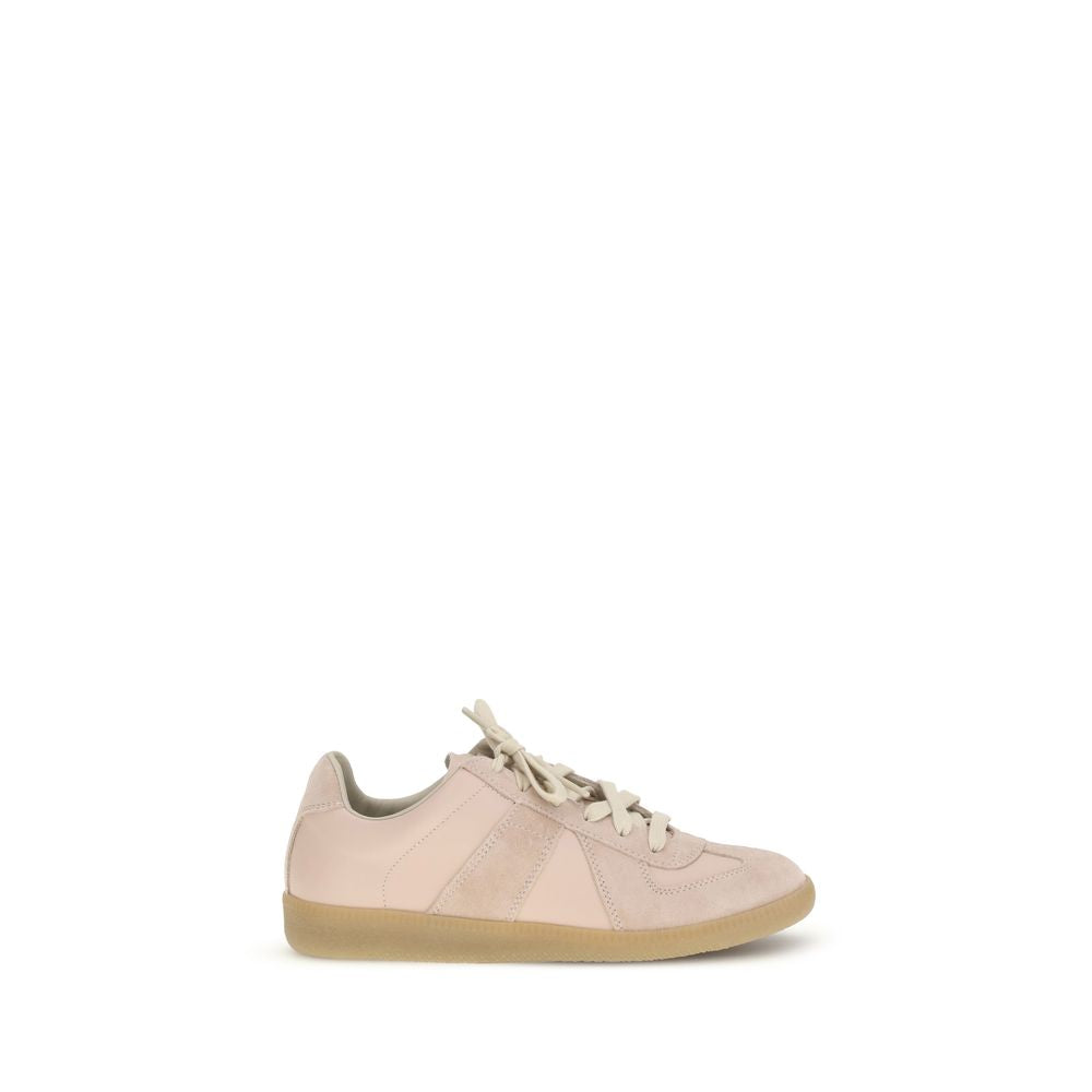 Multicolor Calf Leather Bos Taurus Low Top Sneakers