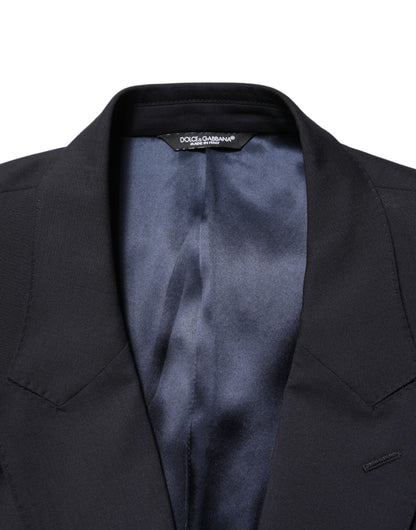 Blue MARTINI Double Breasted 2 Piece Suit
