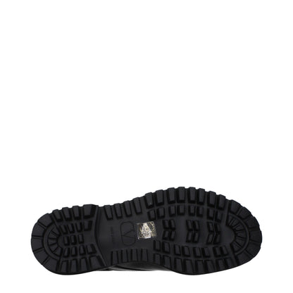 Black Leather Oxfords And Derbies