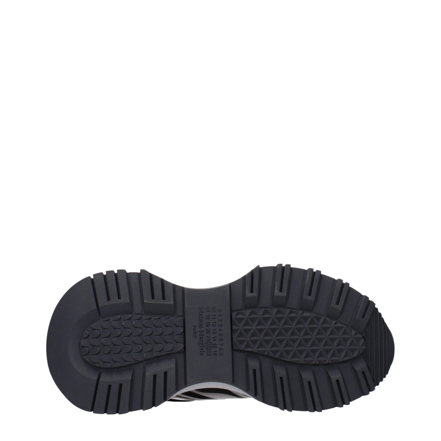 Black Fabric Athletic Sneakers