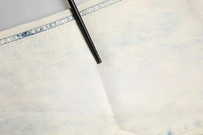 White Mid Waist Skinny Denin Casual Cotton Trouser Jeans