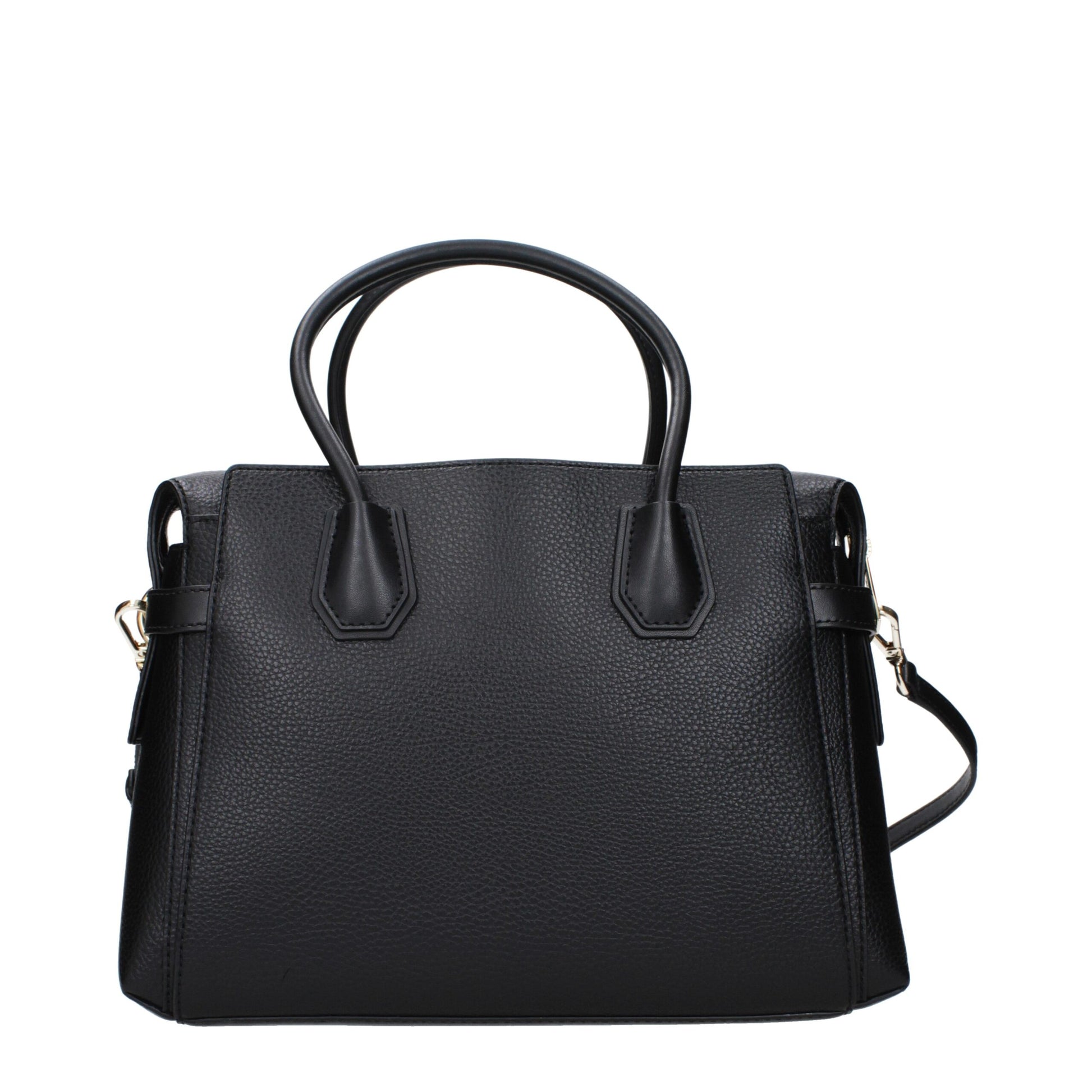 Black Fabric Handbag