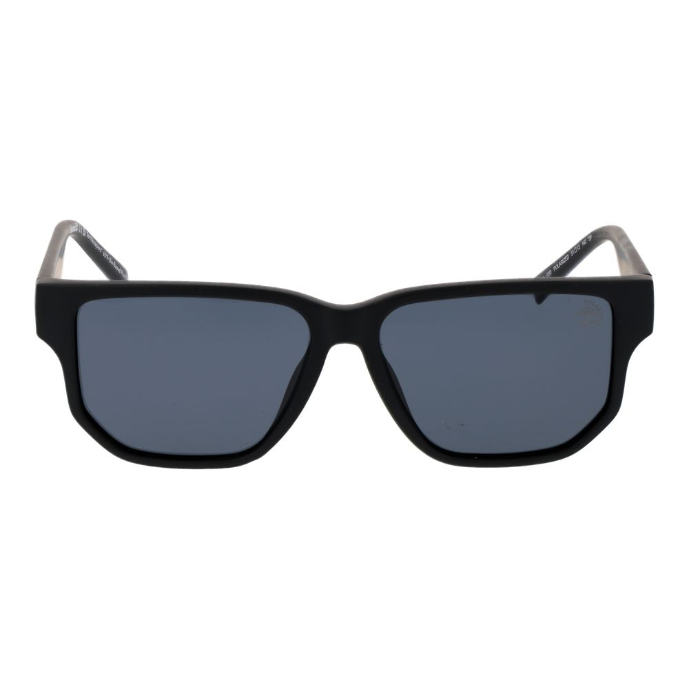 Black Stainless Steel Sunglasses