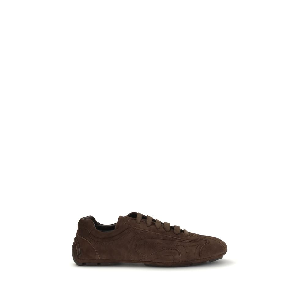 Brown Lamb Ovis Aries Aries Athletic Sneakers