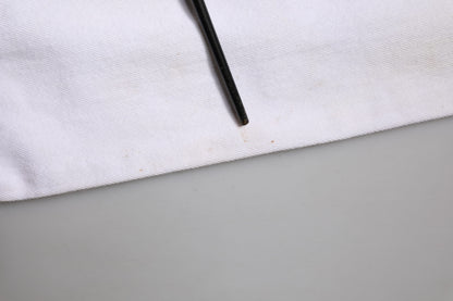 White High Waist Straight Denim Jeans