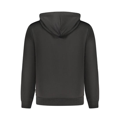 Nero Polyester Mens Sweatshirt