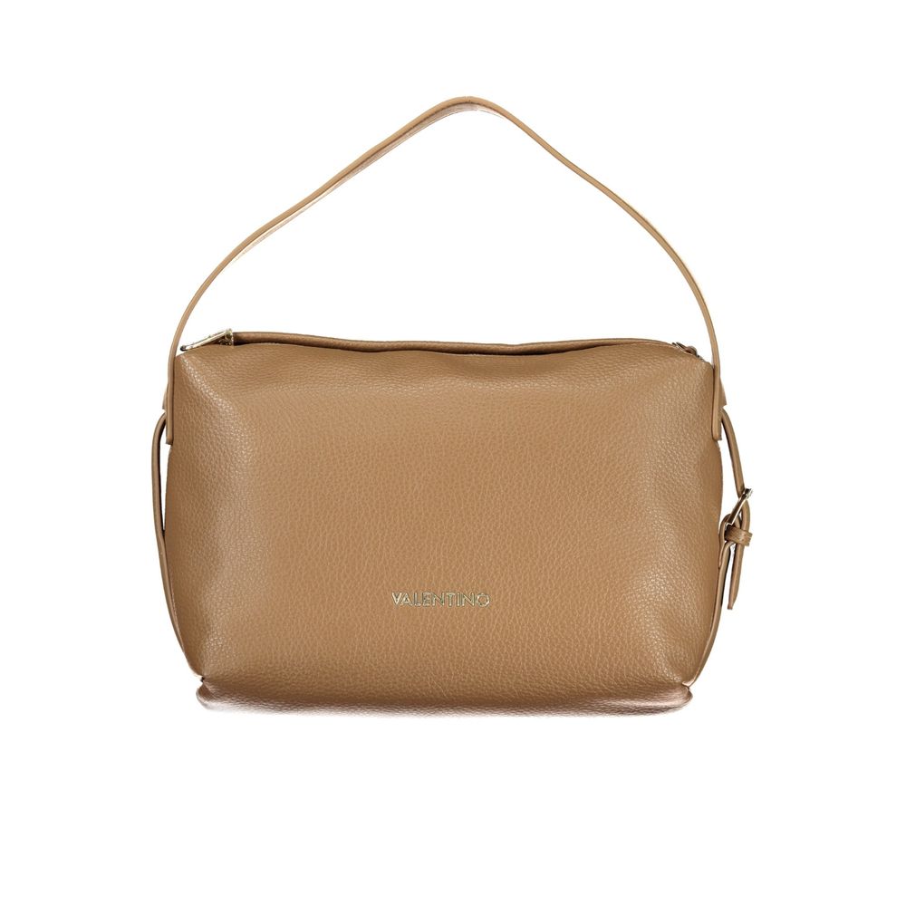 Marrone Polyurethane Women Shoulder Bag