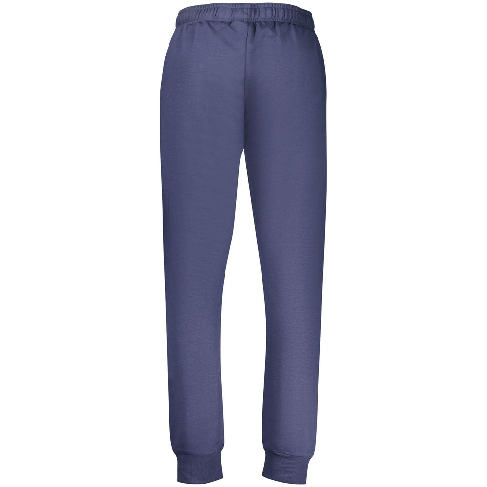 Blue Cotton Men's Sweatpant