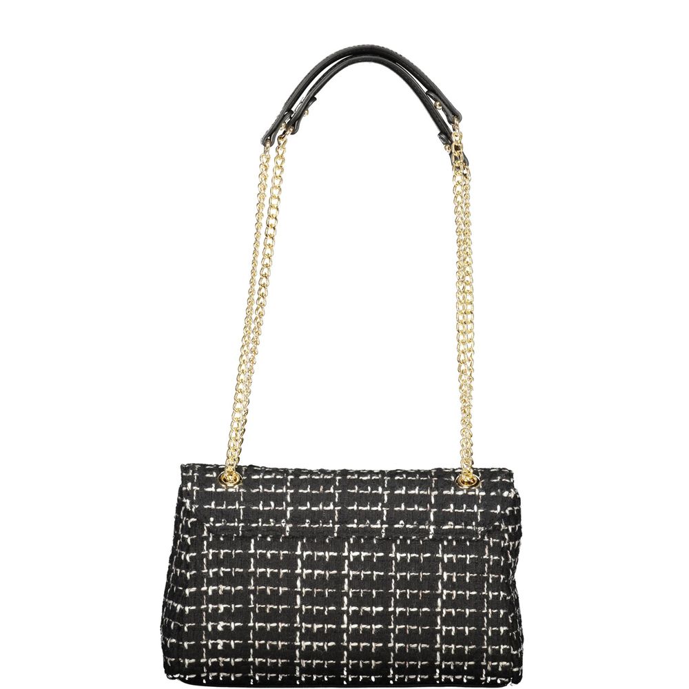 Nero Polyurethane Women Shoulder Bag