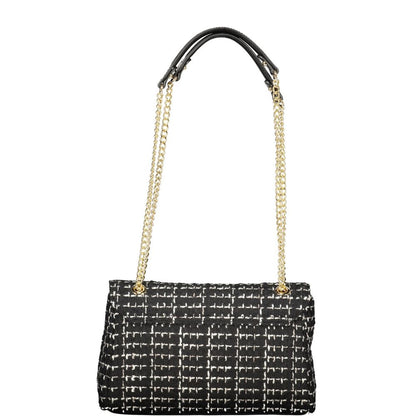 Nero Polyurethane Women Shoulder Bag