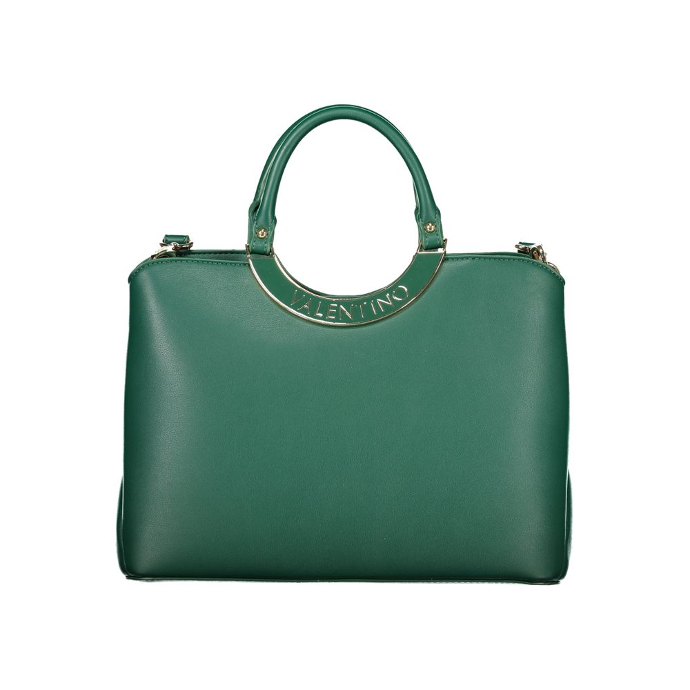Verde Polyurethane Women Handbag