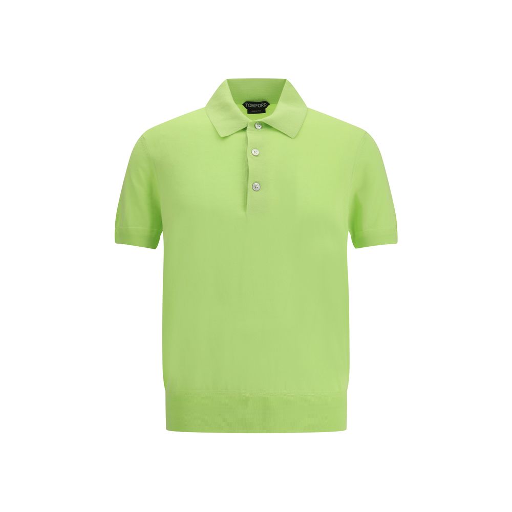 Bicolor Cotton Polo Shirt