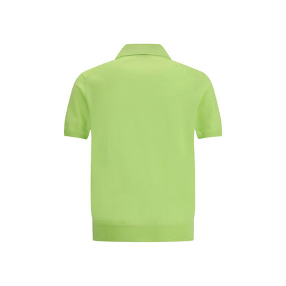 Bicolor Cotton Polo Shirt