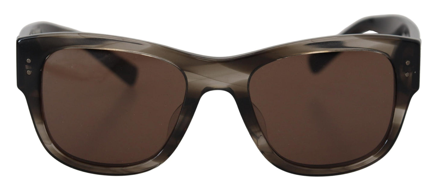 Chic Brown Gradient Women's Sunglasses